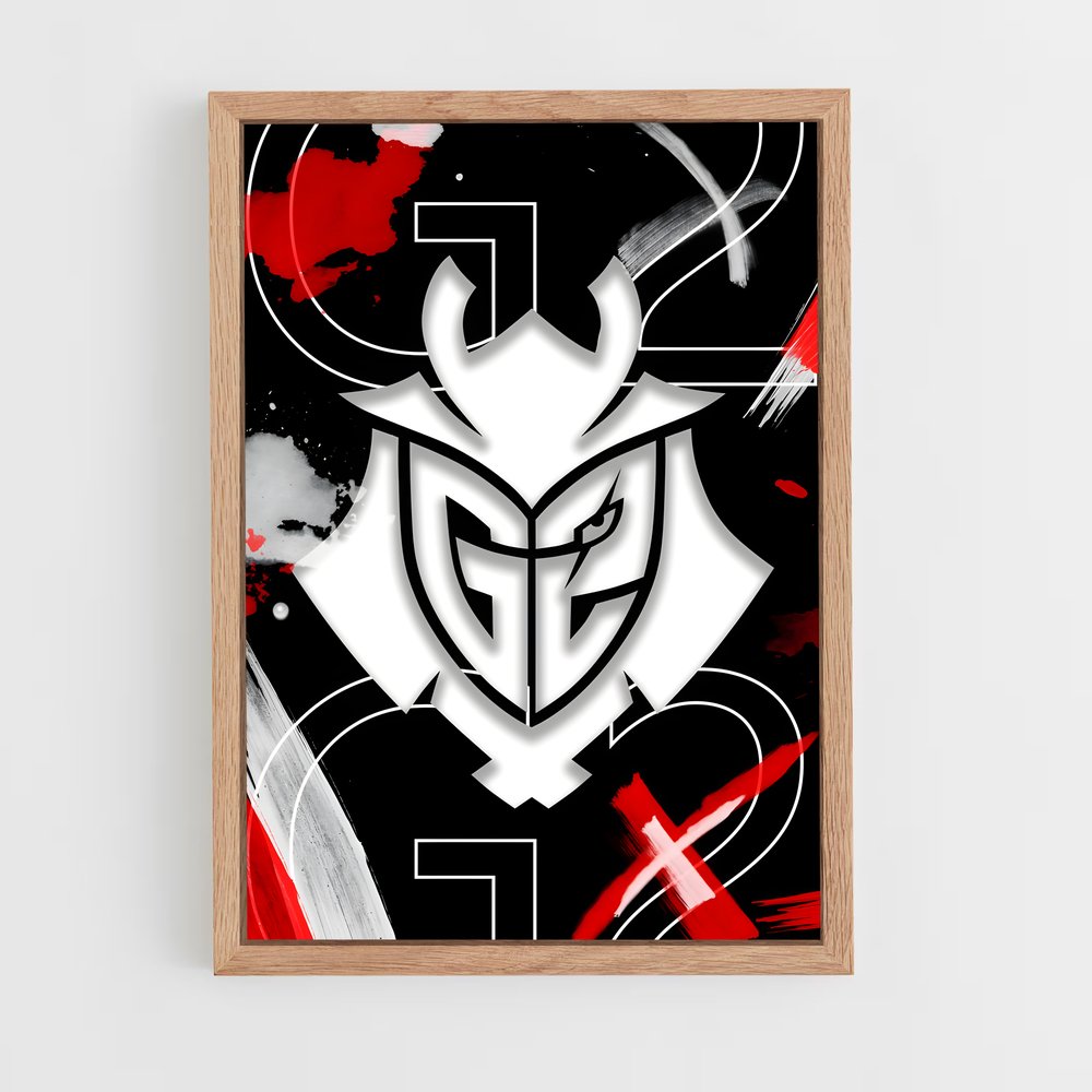 Poster G2 Thunderstrike – affiche Esports (vue 4)